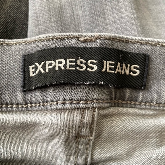 Express Performance Stretch Mid Rise Jean Legging - Picture 9 of 11